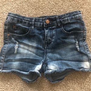 Girls denim shorts